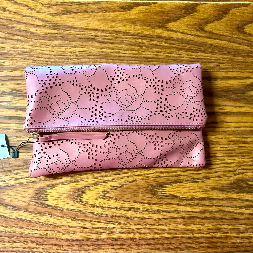 Elegant Pink Clutch Bag